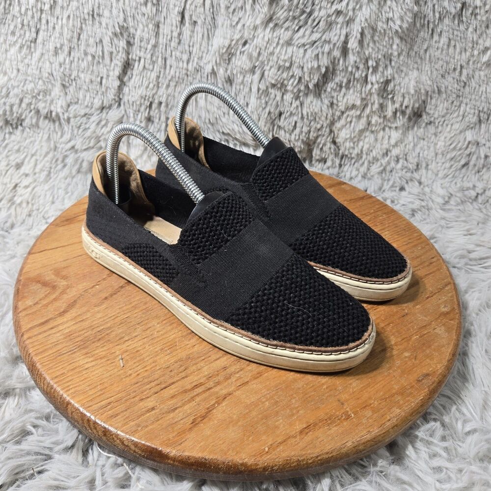 UGG Retro Woven Sneakers Womens Flats Alameda Sammy Size 7.5 Comfy Knit Slip On